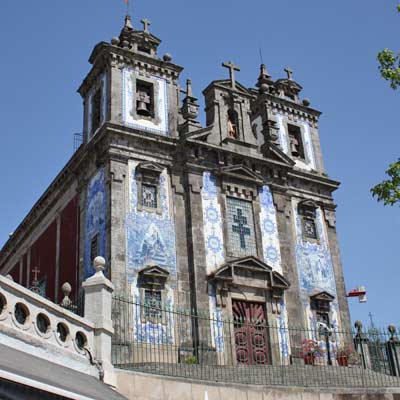 The Igreja Santo Ildefonso porto
