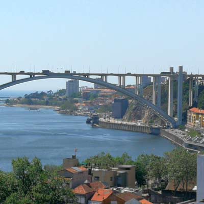 modern bridge porto