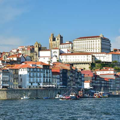 Dzielnica Ribeira w Porto