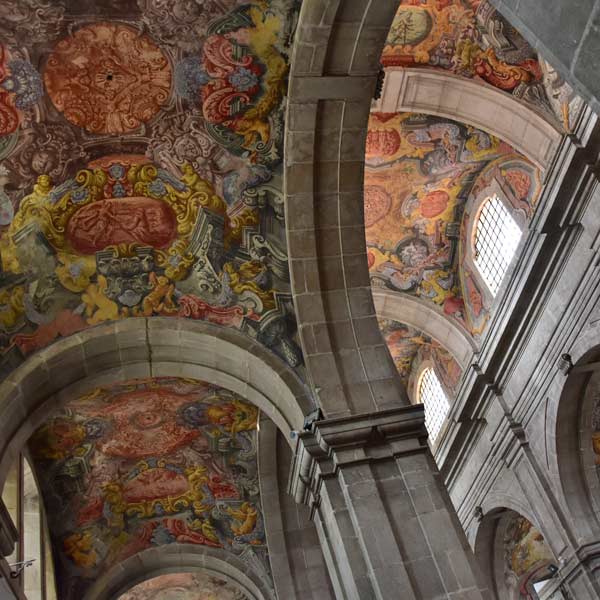 Lamego cathedral ceilings