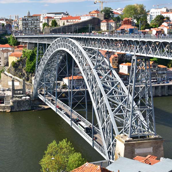 Brücke Luís I Porto