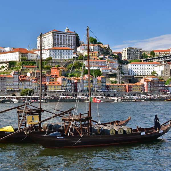 river front of Porto