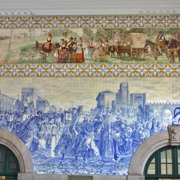 la gare de São Bento Porto