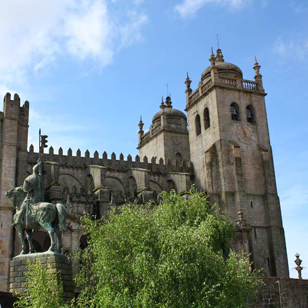 La cathédrale de Sé Porto
