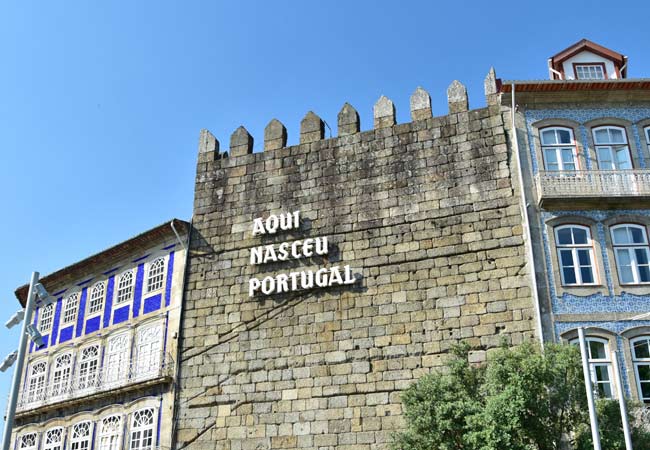 Geburtsstätte Portugals Guimarães