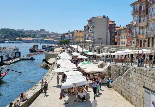 Ribeira on a summer's day