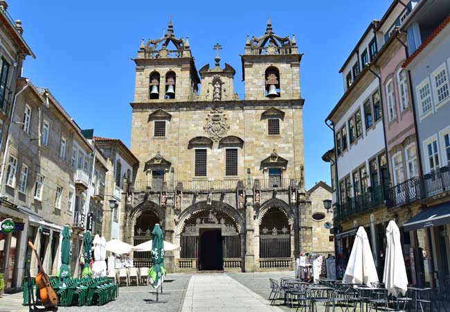 A catedral da Sé de Braga
