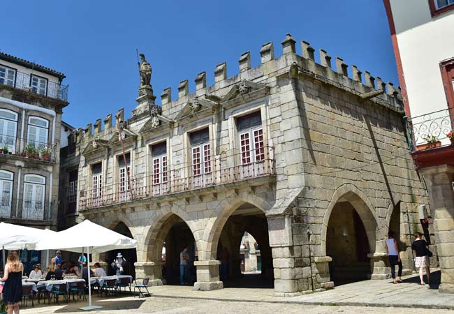 Die Altstadt von Guimarães 