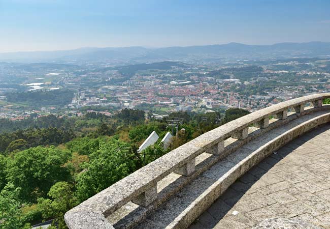 Blick vom Monte de Santa Catarina