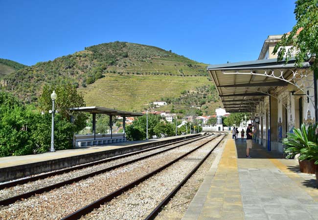 Stacja kolejowa w Pinhão