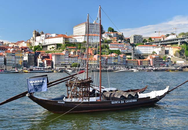 Le quartier de Ribeira porto