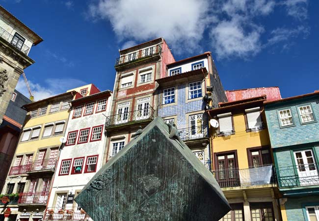 O distrito de Ribeira Porto