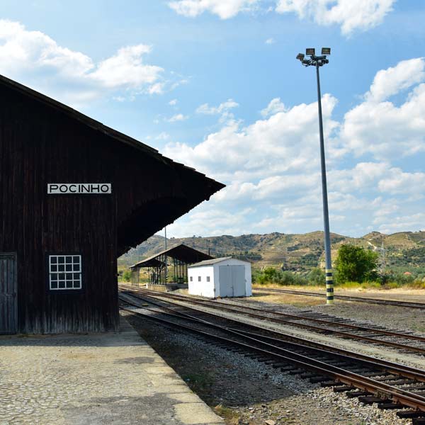 Bahnhof in Pocinho
