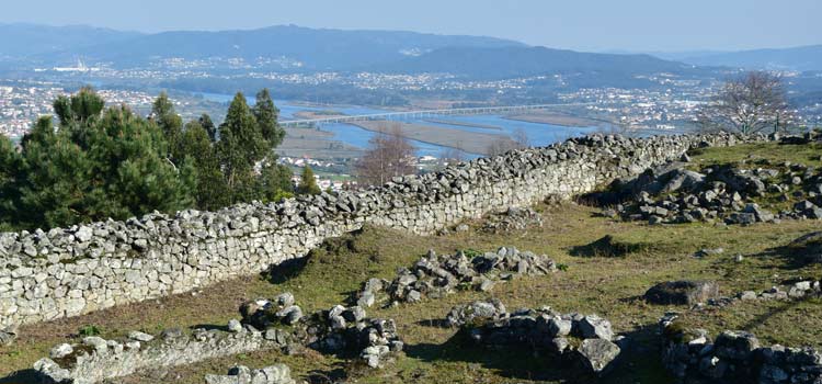 Citânia de Santa Luzia ruins Viana do Castelo
